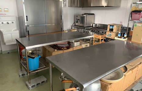 調理実習室の写真