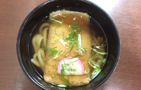 きつねうどんの写真
